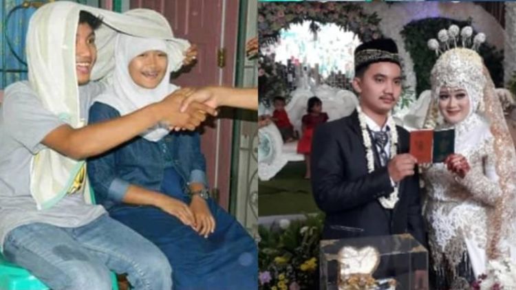 Kisahnya Berawal dari Candaan Pas SMP, Pasangan Ini Akhirnya Nikah Beneran. Jodoh Kadang Sedekat itu