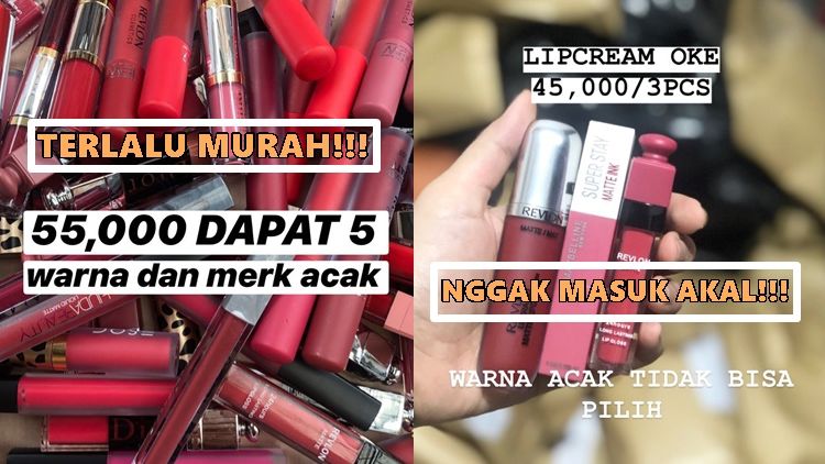 Jangan Maksa Beli Make-up Branded Tapi KW! Lebih Baik, Cintai Produk Lokal Tapi Asli