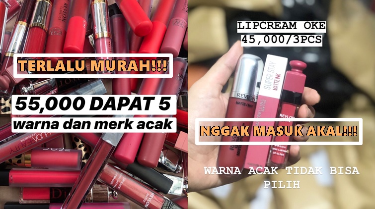 Jangan Maksa Beli Make-up Branded Tapi KW! Lebih Baik, Cintai Produk Lokal Tapi Asli