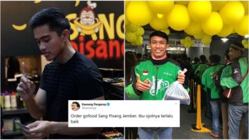 Uji Kesabaran Driver Ojol Saat Pesan Makanan, Strategi Marketing Kaesang Apik Banget