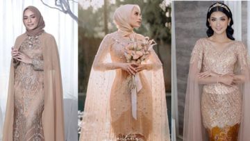 10 Desain Cape Dress Favorit Selebgram untuk Lamaran. Cantik dan Ekstra Glamor!