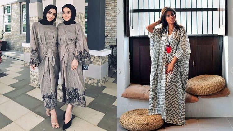 8 Ide Kaftan yang Pantas Dipakai Walau Nggak Lebaran