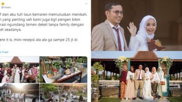 Viral Utas Pernikahan Intim ala Pinterest Bujet 25 Juta Aja. Irit tapi Tetap Asyik!