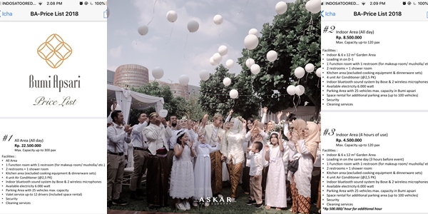 lokasi pernikahan outdoor Jakarta