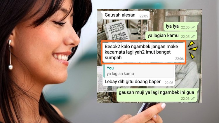 16 Percakapan Orang yang Lagi Jatuh Cinta. Warganet Lain Cuma Bisa Melongo, Apalagi yang Jomlo~