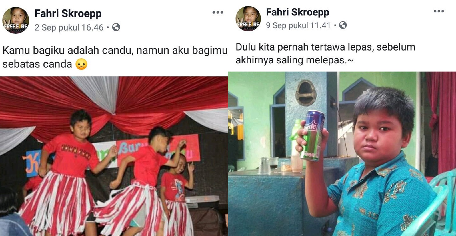 10 Status FB “Fahri Sadboy” yang Bikin Terenyuh Sekaligus Ngakak. Berlatih Jadi Bucin Sejak Dini!