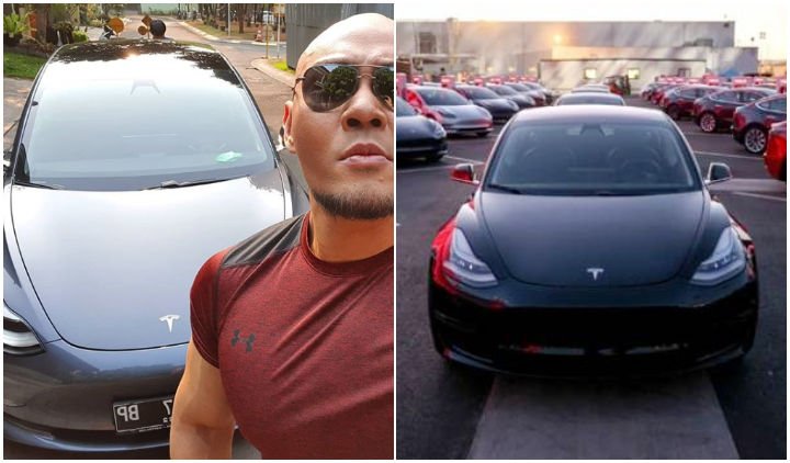 Setara Presiden, Mobil Tesla Milik Deddy Corbuzier Bebas dari Aturan Ganjil Genap di Jakarta. Gokil!