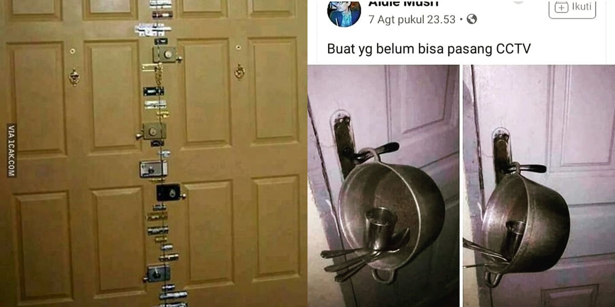 10 Siasat Terhindar dari Maling ini Brilian sih, tapi Bikin Melongo. Kok Bisa Kepikiran Begitu, Yha?