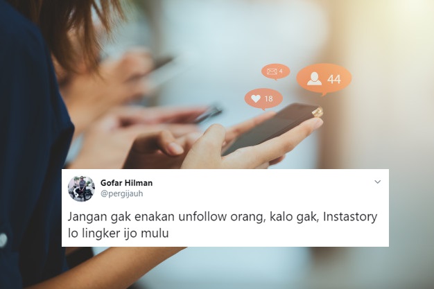 Unfollow atau Block Orang itu Hal yang Wajar. Saatnya Bikin Linimasamu Sehat dan Bermanfaat!