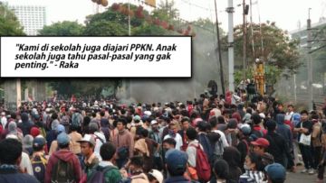 7 Alasan Pelajar SMK Ikutan Demo di Gedung DPR, Bukti Mereka Beneran Ngerti Polemik RKUHP