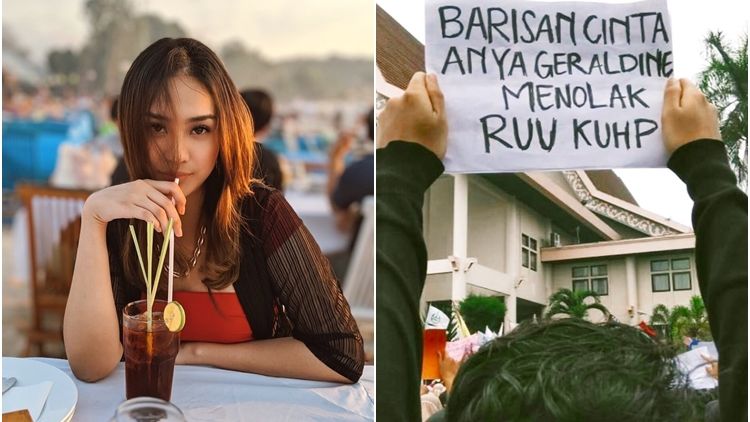 Izinkan Namanya Dipakai buat Demo Mahasiswa, Anya Geraldine: Stay Safe dan Rasional!