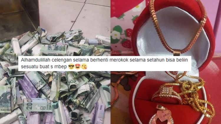 Berhenti Merokok Setahun, Cowok ini Bisa Belikan Istri Perhiasan. Ternyata ‘Sehat’ juga buat Asmara!