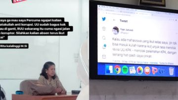 13 Dukungan Dosen pada Mahasiswa yang Ikut Aksi Demo. Sikap Begini nih yang Didambakan, Mantul!