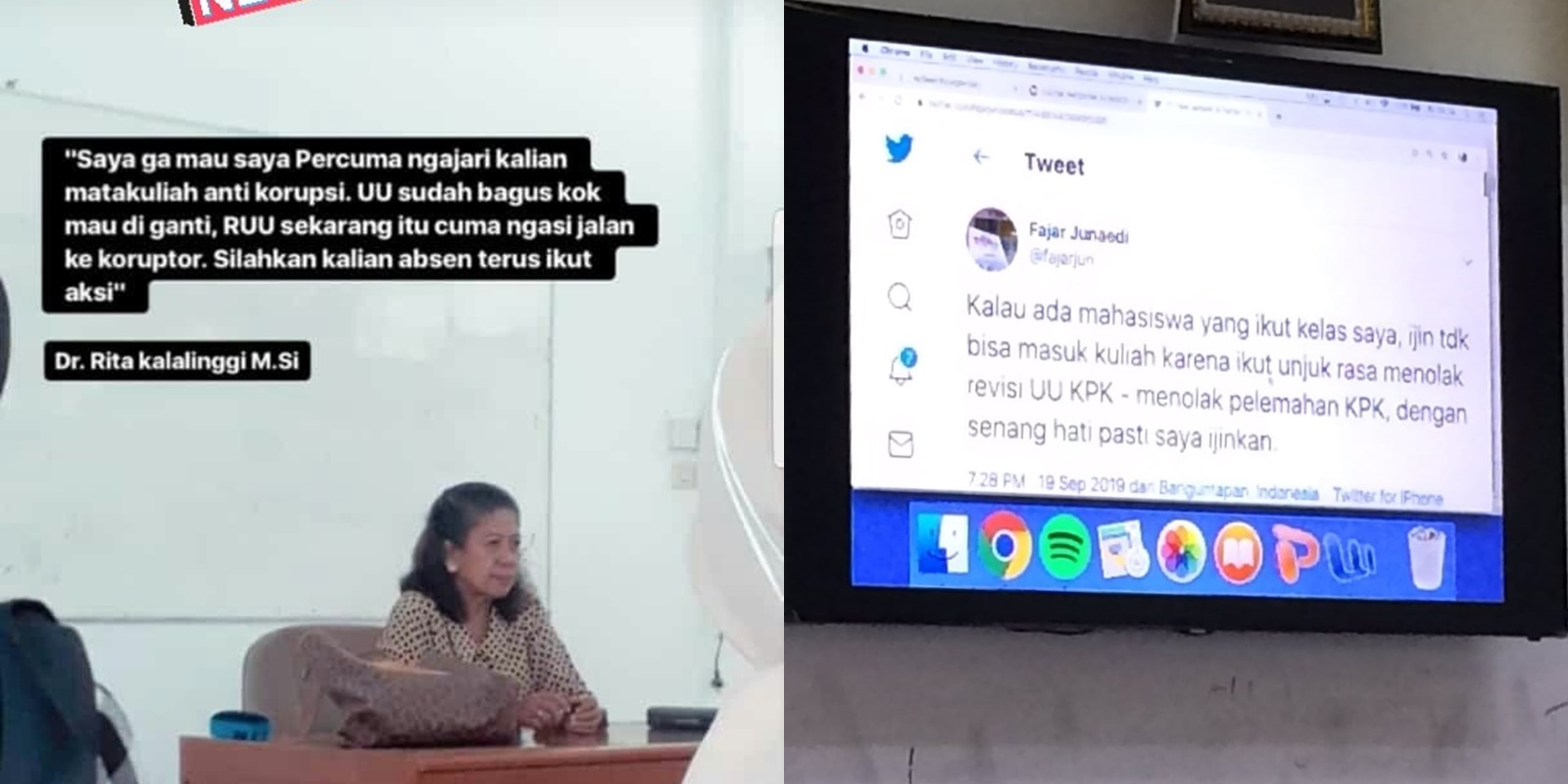 13 Dukungan Dosen pada Mahasiswa yang Ikut Aksi Demo. Sikap Begini nih yang Didambakan, Mantul!