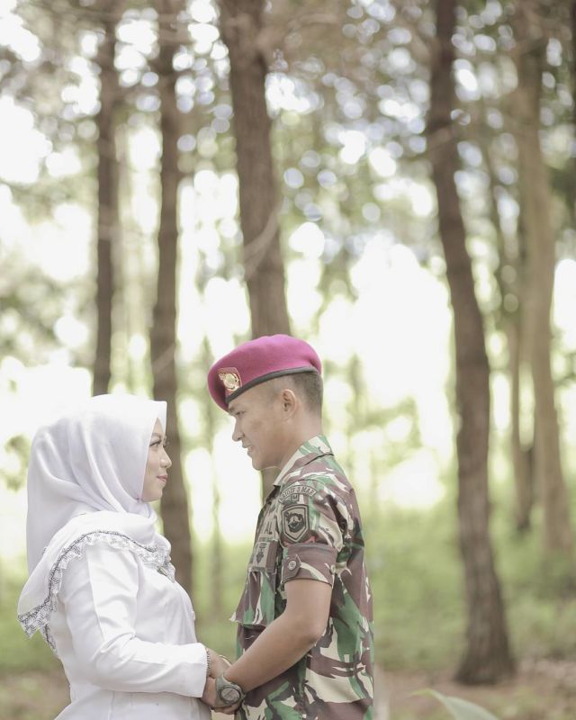 prewedding tentara perawat