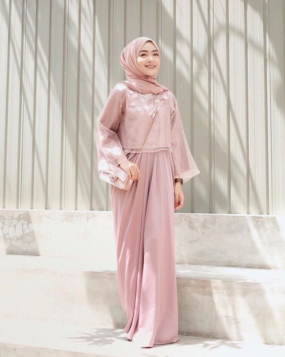 baju kondangan satin