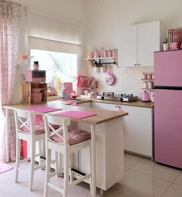 dapur mini bar cantik modern