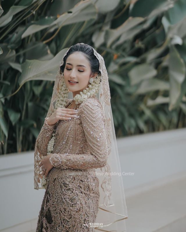 wedding veil selain putih