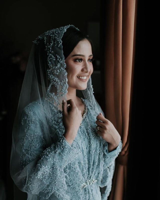 wedding veil selain putih