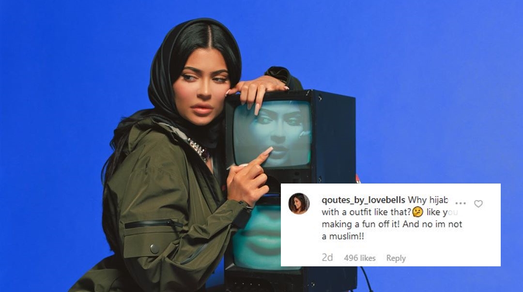 Unggah Foto Seksi Pakai “Hijab” Tanpa Celana, Kylie Jenner Banjir Kritik Warganet Dunia