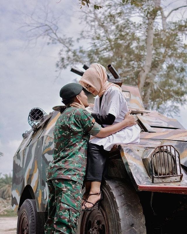 prewedding tentara perawat