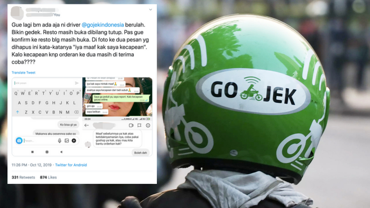 Curhat Karena Kesal Pesanannya Dibatalkan oleh Driver Ojol, Cewek ini Malah Tuai Hujatan di Twitter