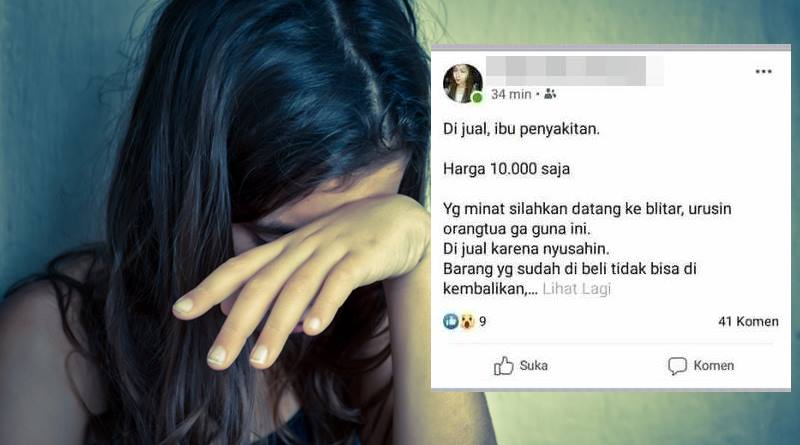 Muncul Status Facebook Anak yang Benci Orang Tua, Warganet Geram dan Mengutuki. Jangan Ditiru, Guys!