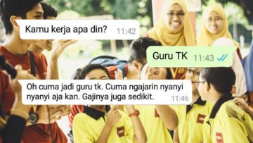 Cerita Perjuangan Menjadi Seorang Guru TK. Tolong Jangan Lagi Dipandang Sebelah Mata