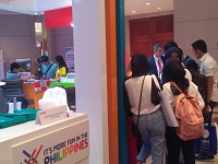 Booth Philippines di JCC Senayan 