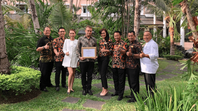 Melia Purosani Hotel Yogyakarta kembali meraih penghargaan Green Hotel Award 2019 sebagai Hotel Berwawasan Lingkungan.