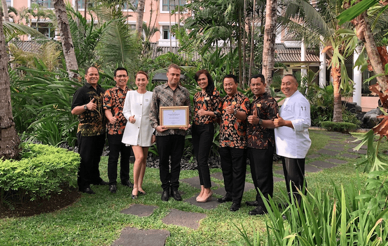 Melia Purosani Hotel Yogyakarta kembali meraih penghargaan Green Hotel Award 2019 sebagai Hotel Berwawasan Lingkungan.