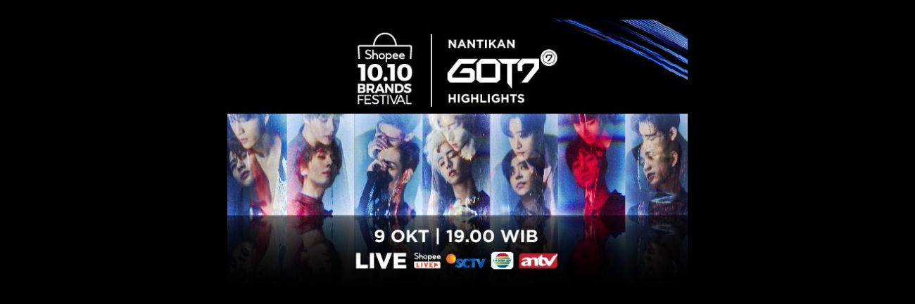 GOT7 Highlights di TV Show Shopee 10.10 Ini Akan Membuatmu Susah Move On!