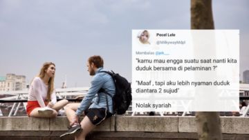 Cara Menolak Paling Ampuh Waktu Ditembak Orang yang Nggak Kita Suka. Begini nih Nolak Syariah~