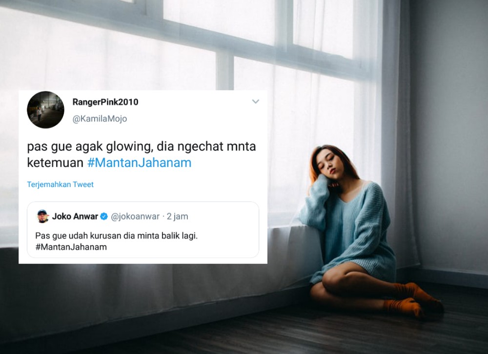 10 Curhatan Warganet Soal Mantan Jahanam. Model Begini Wajar Kalau Bikin Hati Ambyar Berulang Kali~