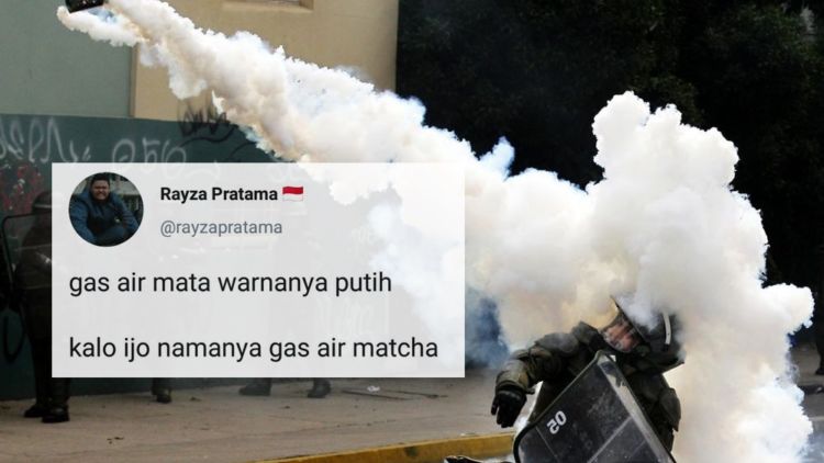 Berdasarkan Cirinya, ini 10 Jenis Gas Air Mata Versi Warganet. Bercanda Teroos, Demo pun Jadi Receh~