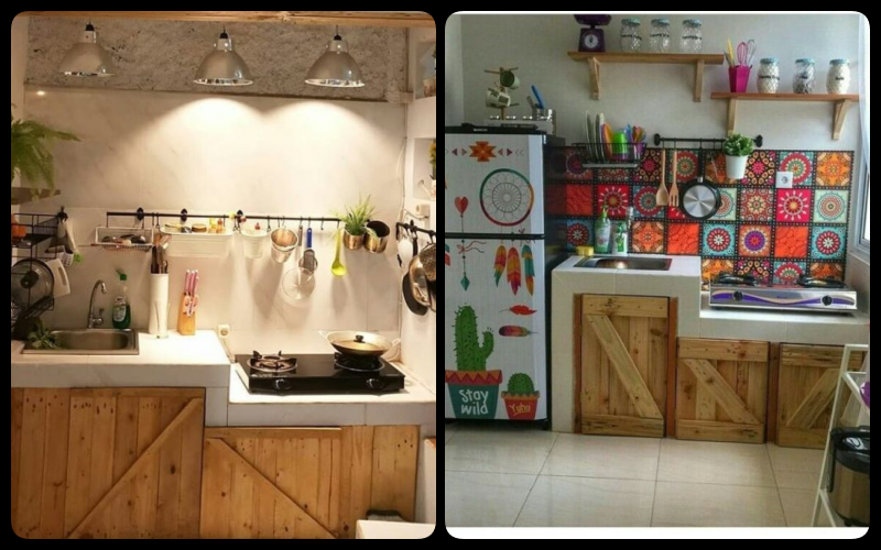 10 Penataan Dapur Mini untuk Rumah Tipe 21. Makin Semangat Masak Berkat Dapur nan Cantik