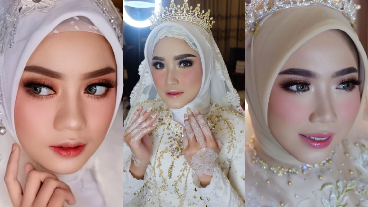 10 Inspirasi Make-up Cantik nan Instagramable untuk Kamu yang Berhijab. No Cukur Alis, Sis!