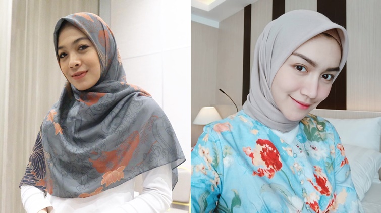 Hampir Mirip, 8 Artis Ini Suka Banget Pakai Hijab Segi Empat. Siapa Pilihanmu?