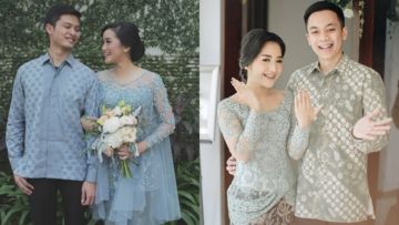 9+ Ide Baju Couple lamaran yang Kompak dengan Pasangan