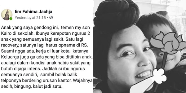 Viral Unggahan tentang Perjuangan Ibu: “Kalau Lihat Ibu Capai dan Marah, Jangan Keburu Judgemental!”