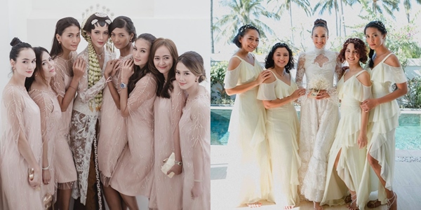 10 Ide Busana dari Bridesmaid Para Selebritas. Bisa Ditiru Demi Tampil bak Artis Papan Atas