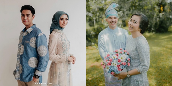 10 Ide Busana Lamaran Cantik Warna Pastel. Tak Perlu Kembar Persis untuk Tampil Serasi~