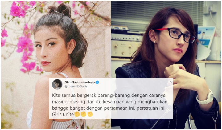 Keduanya Dibandingkan, Awkarin dan Tsamara Amany Saling Bela. Dian Sastro Ikut Buka Suara