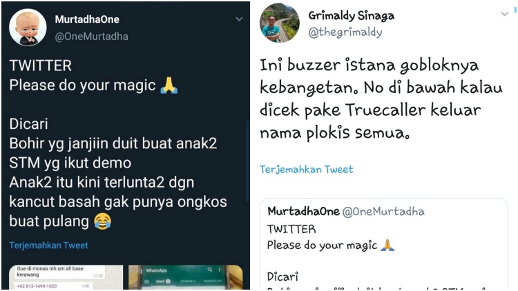 Beredar Percakapan Anak STM di Grup WA Menagih Bayaran Demo. Ternyata Mereka Polisi Lagi Nyamar