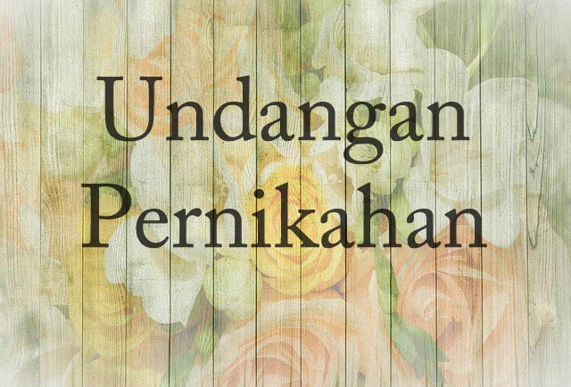 Undangan pernikahan termahal via