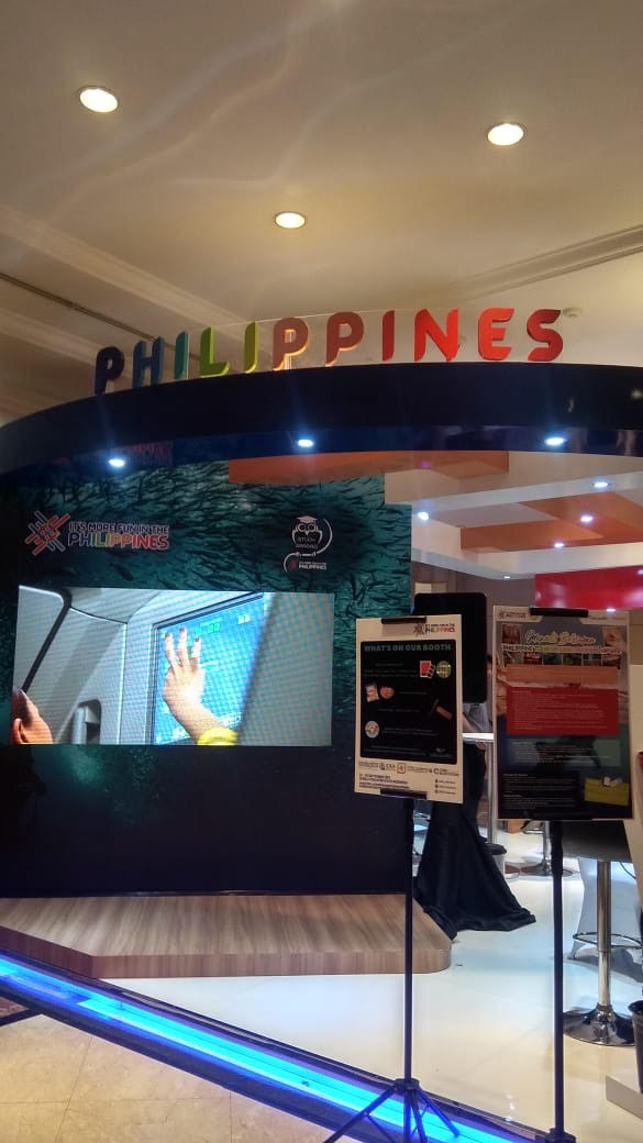 Booth Philippines di event WEEI 2019