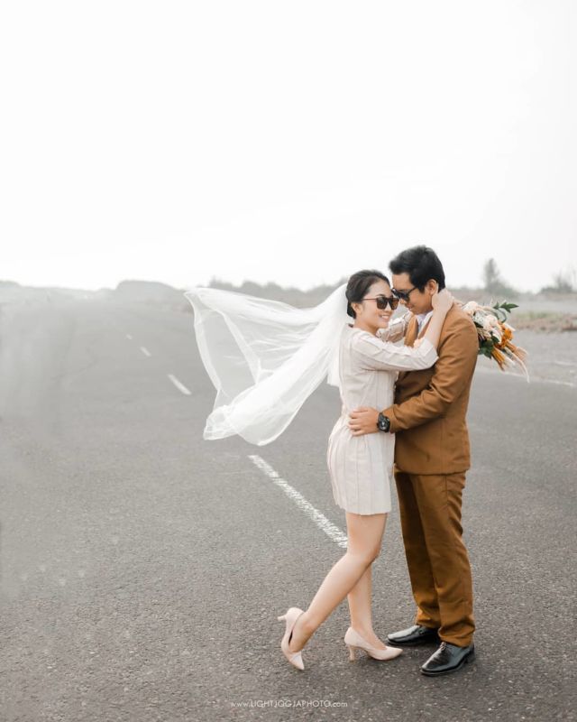 Prewedding dengan Veil ala Korea