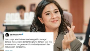 Bahas Soal Identitas Bangsa Indonesia, Dian Sastro: Rasa Bangga Berbanding Lurus dengan Wawasan