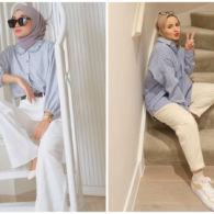 9 OOTD Style Kemeja, Jeans & Sneakers Kekinian