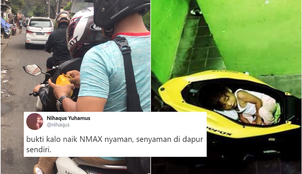 Berbagai Alasan Kenapa Naik NMAX Berasa Nyaman Kayak di Rumah Sendiri. Kaki LDR Nggak Masalah~